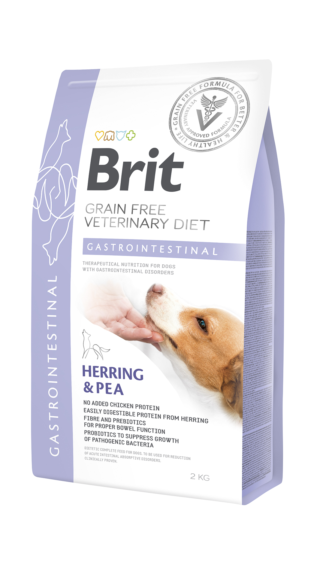 Brit Veterinary Diet Gastro erisööt koer 2kg 1 Brit Veterinary Diet Gastro erisööt koer 2kg