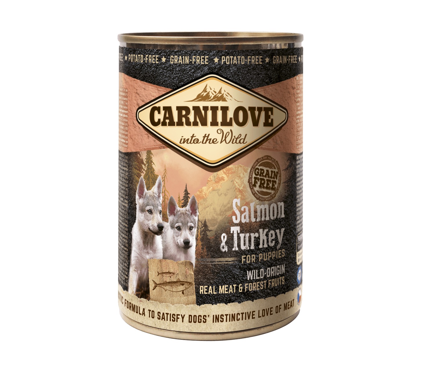 Carnilove Salmon & Turkey konserv kutsikatele 400g 1 Carnilove Salmon & Turkey konserv kutsikatele 400g