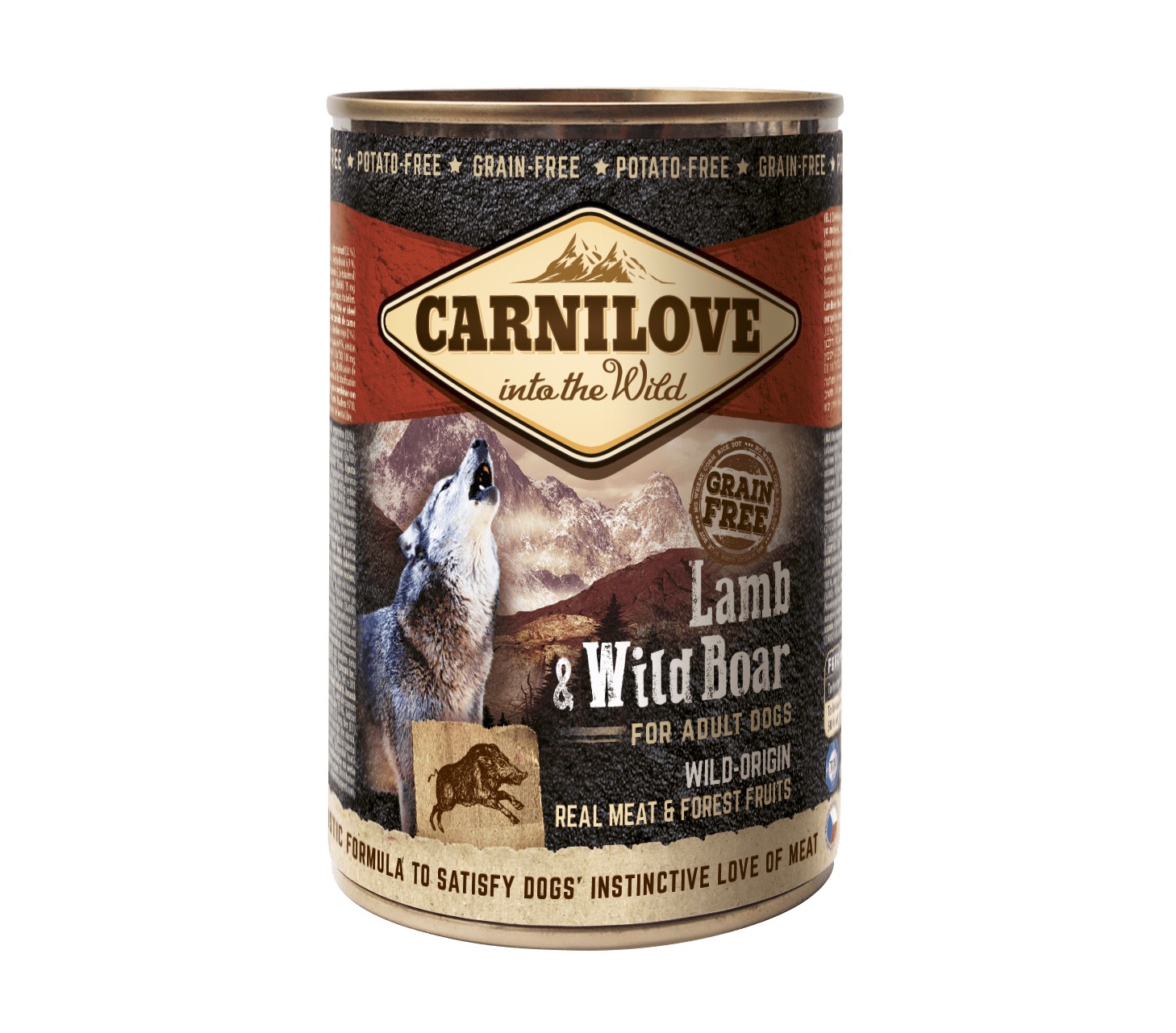 Carnilove Lamb & Wild Boar konserv koertele 400g 1 Carnilove Lamb & Wild Boar konserv koertele 400g