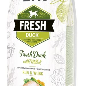 Brit Fresh Duck Millet Adult Run Work koeratoit 2,5 kg