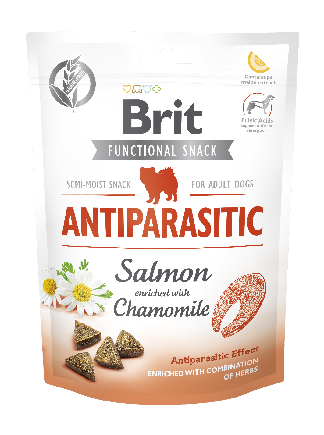 Brit Care Functional Antiparasitic närimismaius koertele 150g 1 Brit Care Functional Antiparasitic närimismaius koertele 150g