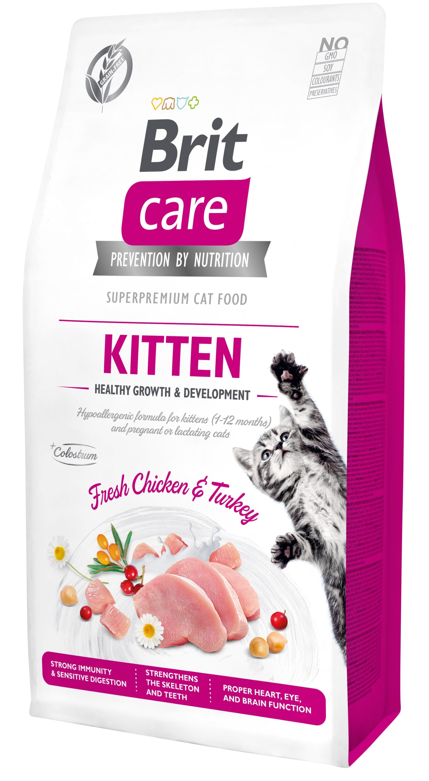 Brit Care Cat Grain-Free Kitten Healthy Growth kassitoit 7 kg 1 Brit Care Cat Grain-Free Kitten Healthy Growth kassitoit 7 kg Kassitoit