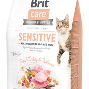 Brit Care Cat Grain-Free Sensitive Healthy Digestion kassitoit 2 kg