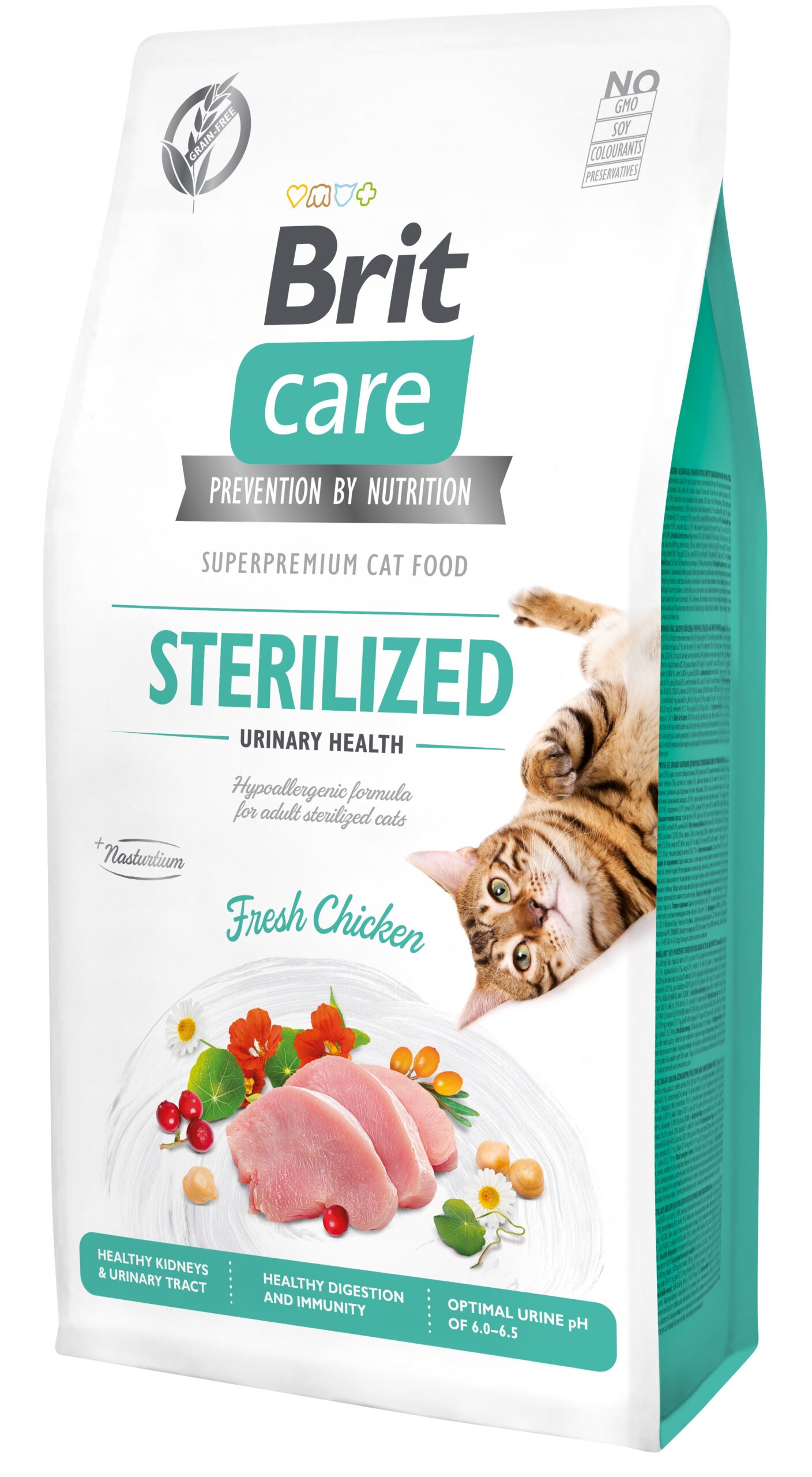 Brit Care Cat Grain-Free Sterilized Urinary Health kassitoit 7 kg 1 Brit Care Cat Grain-Free Sterilized Urinary Health kassitoit 7 kg