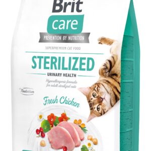 Brit Care Cat Grain-Free Sterilized Urinary Health kassitoit 2 kg