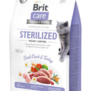 Brit Care Cat Grain-Free Sterilized Weight Control kassitoit 0,4kg
