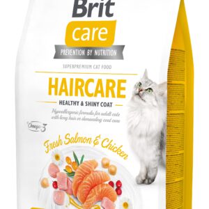 Brit Care Cat Grain-Free Haircare Healthy & Shiny coat kassitoit 2 kg