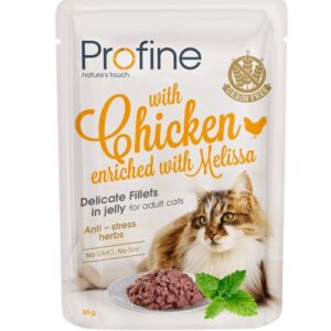 Profine Cat Pouch Chicken in Jelly märgtoit kassidele 85g