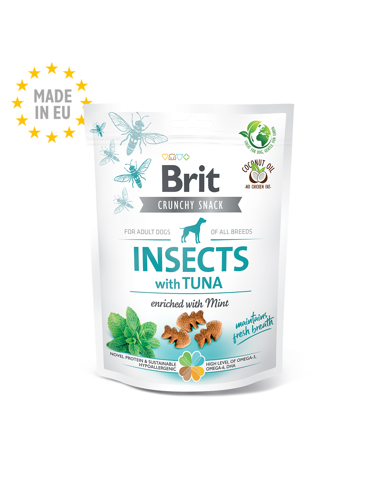 Brit Care Insects with Tuna nÀrimismaius koertele 200g 1 Brit Care Insects with Tuna nÀrimismaius koertele 200g