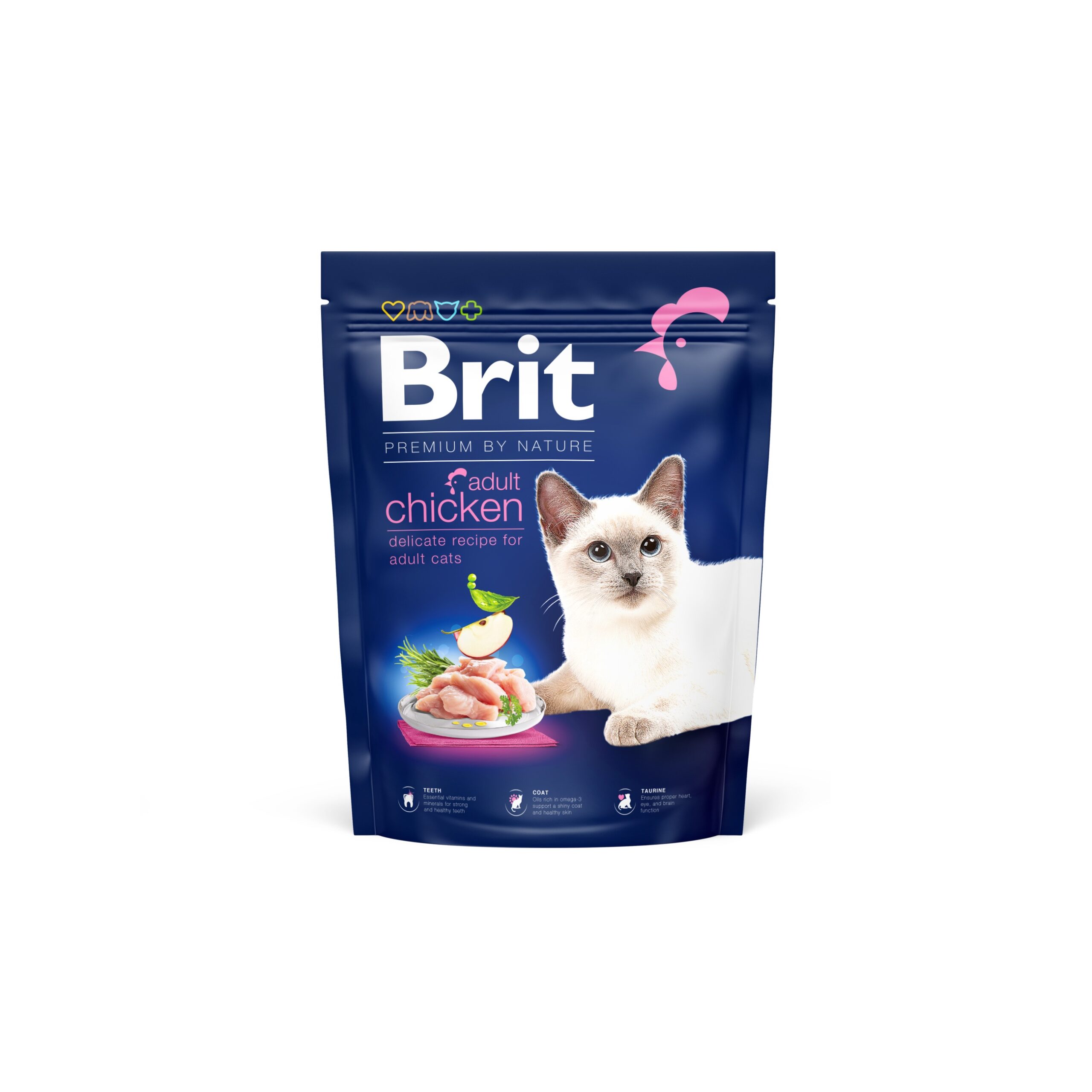 Brit Premium Cat Adult Chicken kassitoit 300g 1 Brit Premium Cat Adult Chicken kassitoit 300g