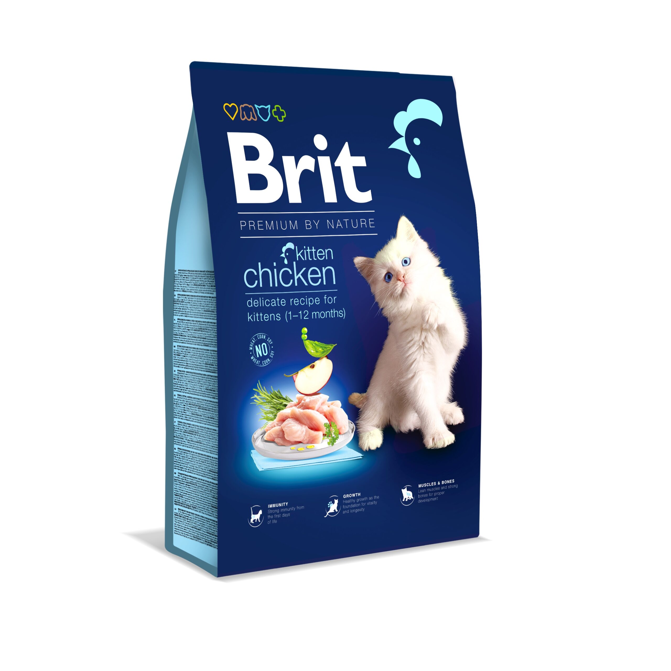 Brit Premium Cat Kitten Chicken kassitoit 8kg 1 Brit Premium Cat Kitten Chicken kassitoit 8kg