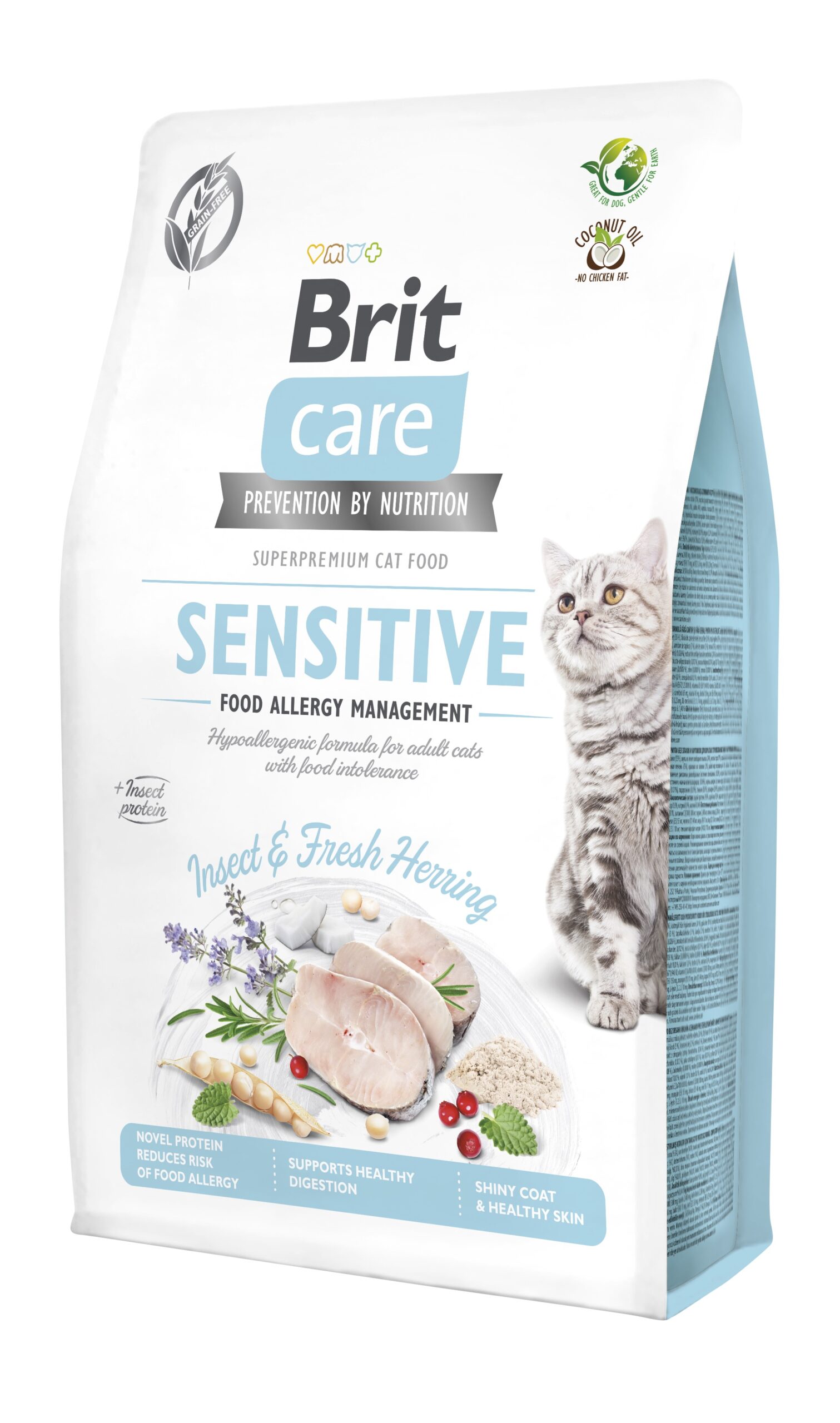 Brit Care Cat Grain-Free Insect & Fresh Herring kassitoit 2 kg 1 Brit Care Cat Grain-Free Insect & Fresh Herring kassitoit 2 kg
