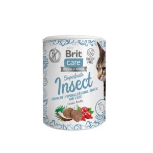 Brit Care Cat Snack SuperFruits Insect hüpoallergeenne kassimaius 100g