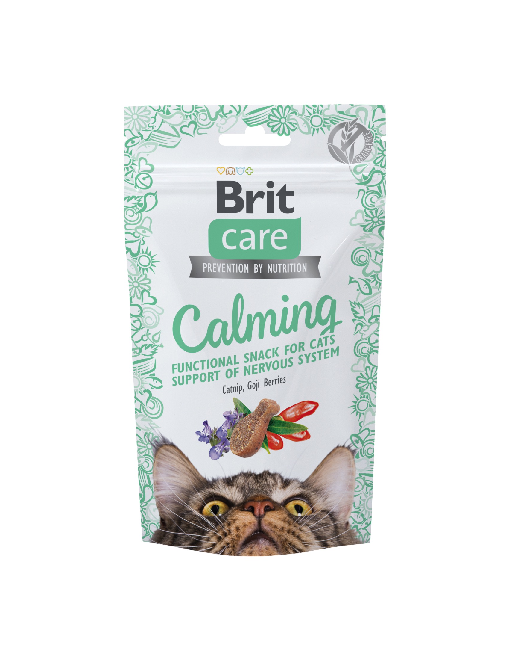 Brit Care Cat Snack Calming maiused kassile 50g 1 Brit Care Cat Snack Calming maiused kassile 50g
