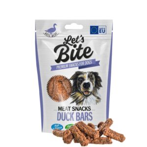 Let's Bite Duck Bars närimismaius koertele 80g