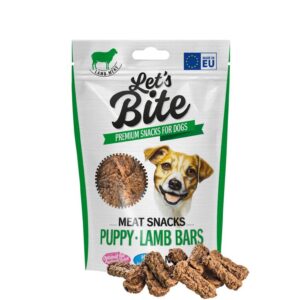 Let's Bite Puppy Lamb Bars närimismaius kutsikatele 80g
