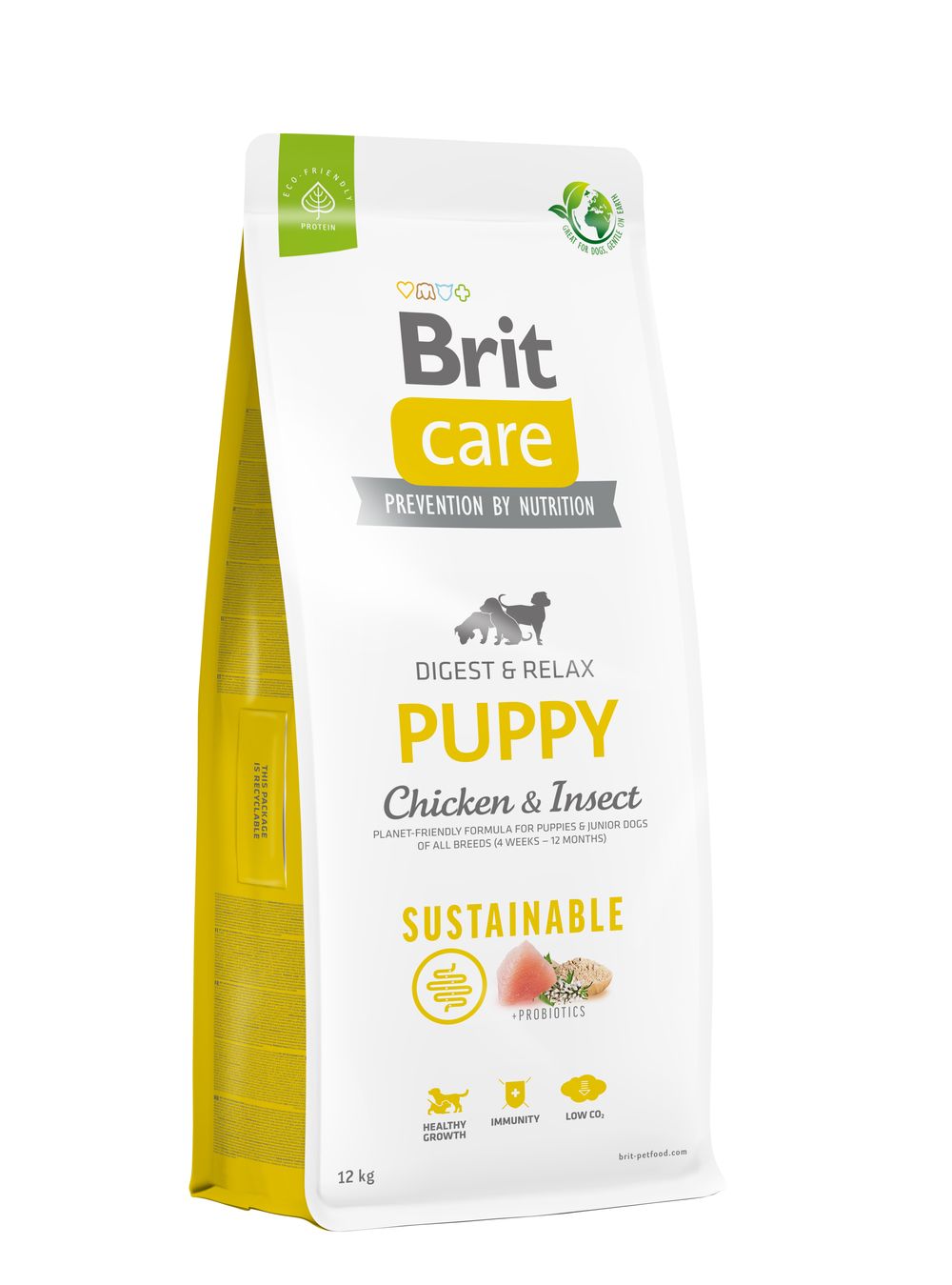 Brit Care Sustainable Puppy Chicken & Insect koeratoit 12kg 1 Brit Care Sustainable Puppy Chicken & Insect koeratoit 12kg
