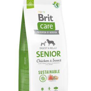 Brit Care Sustainable Senior Chicken & Insect koeratoit 12kg