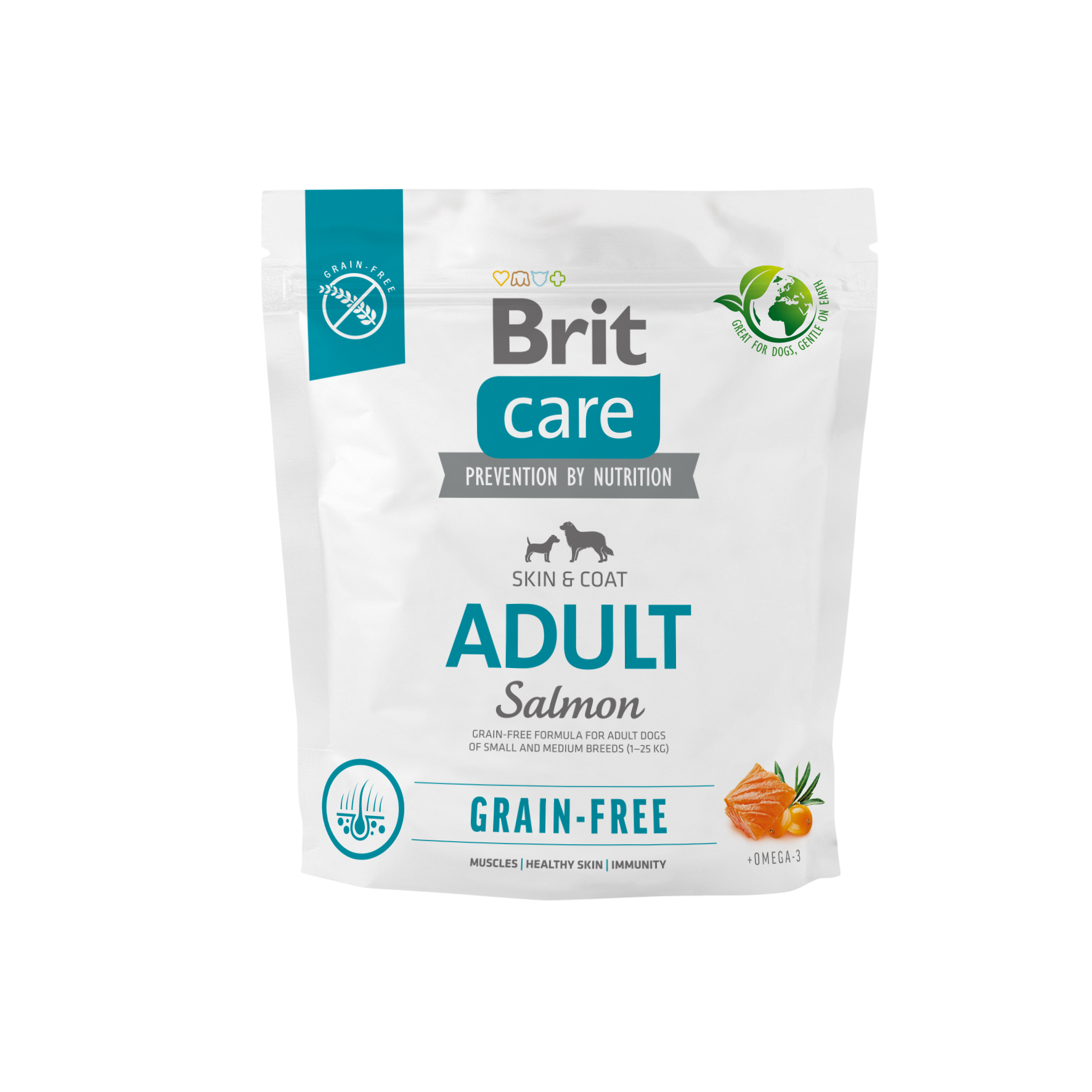 Brit Care Grain-Free Adult Salmon koeratoit 1kg 1 Brit Care Grain-Free Adult Salmon koeratoit 1kg