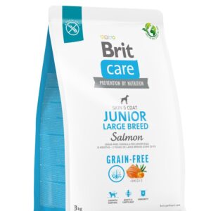 Brit Care Grain-Free Junior Large Breed Salmon koeratoit 3kg