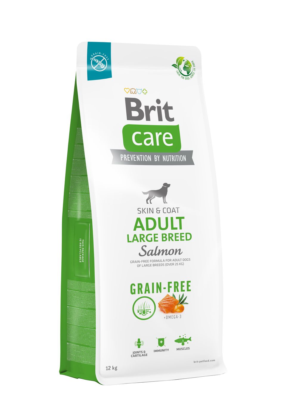 Brit Care Grain-Free Adult Large Breed Salmon koeratoit 12kg 1 Brit Care Grain-Free Adult Large Breed Salmon koeratoit 12kg