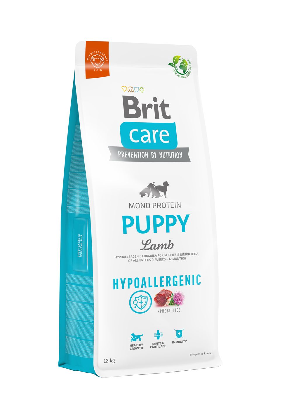 Brit Care Hypoallergenic Puppy Lamb koeratoit 12kg 1 Brit Care Hypoallergenic Puppy Lamb koeratoit 12kg