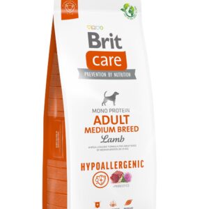 Brit Care Hypoallergenic Adult Medium Breed Lamb koeratoit 12kg