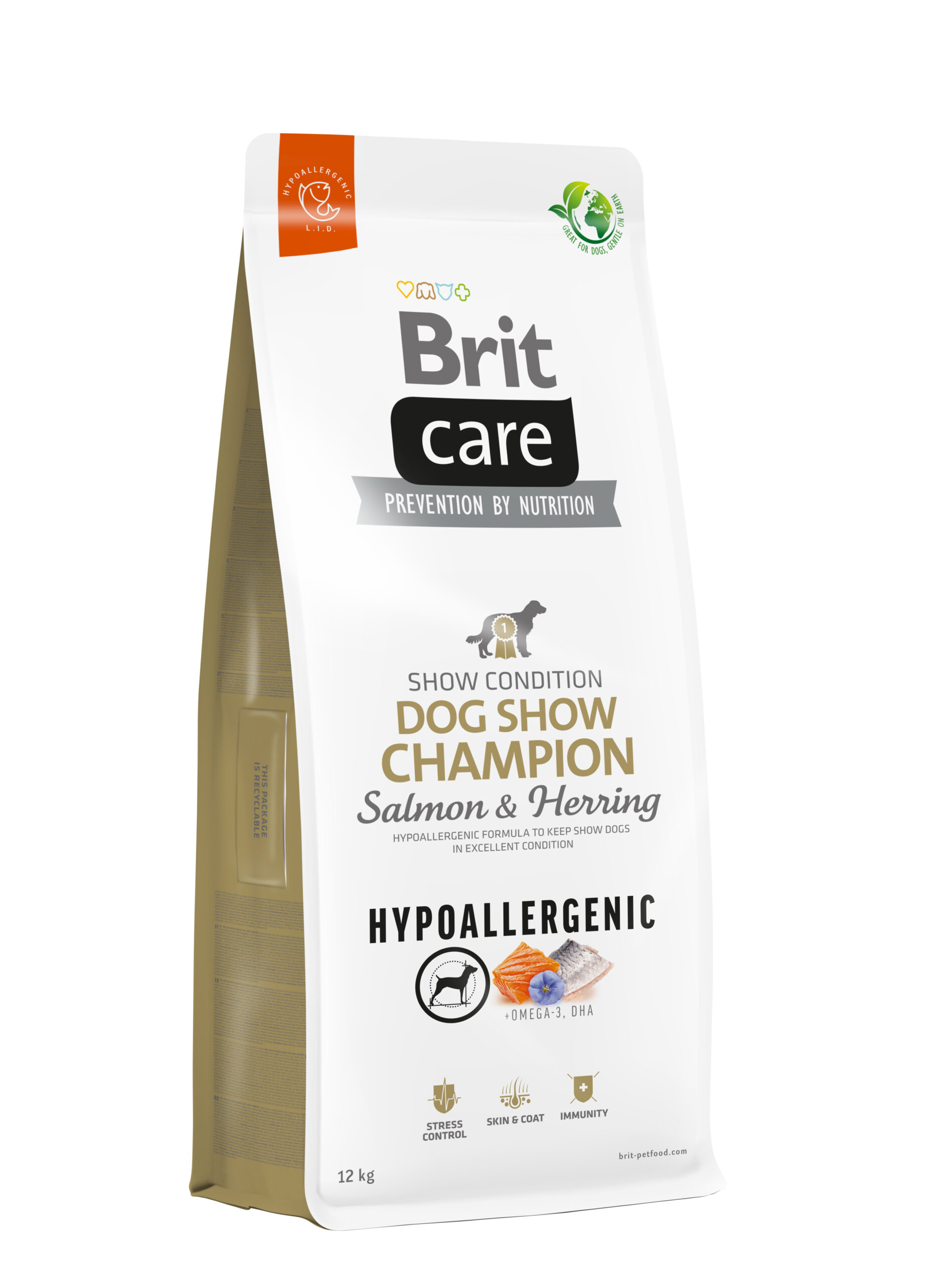 Brit Care Hypoallergenic Dog Show Champion koeratoit 12kg 1 Brit Care Hypoallergenic Dog Show Champion koeratoit 12kg