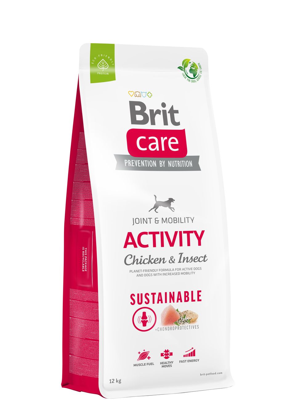 Brit Care Sustainable Activity Chicken & Insect koeratoit 12kg 1 Brit Care Sustainable Activity Chicken & Insect koeratoit 12kg