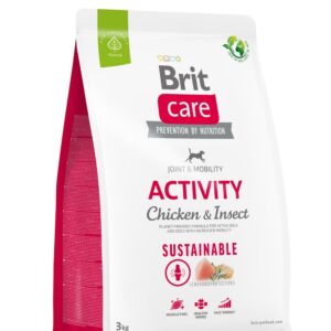 Brit Care Sustainable Activity Chicken & Insect koeratoit 3kg