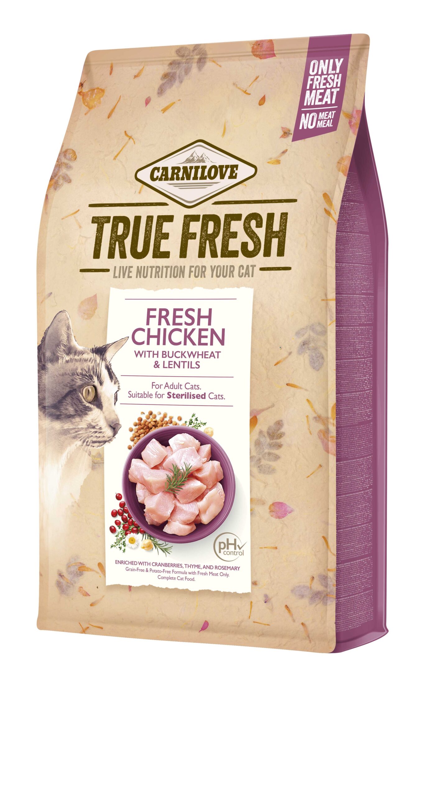 Carnilove True Fresh Cat Chicken kassitoit 340g 1 Carnilove True Fresh Cat Chicken kassitoit 340g