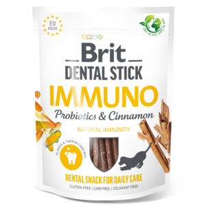 Brit Dental Stick Immuno närimispulgad koertele 7tk 251g