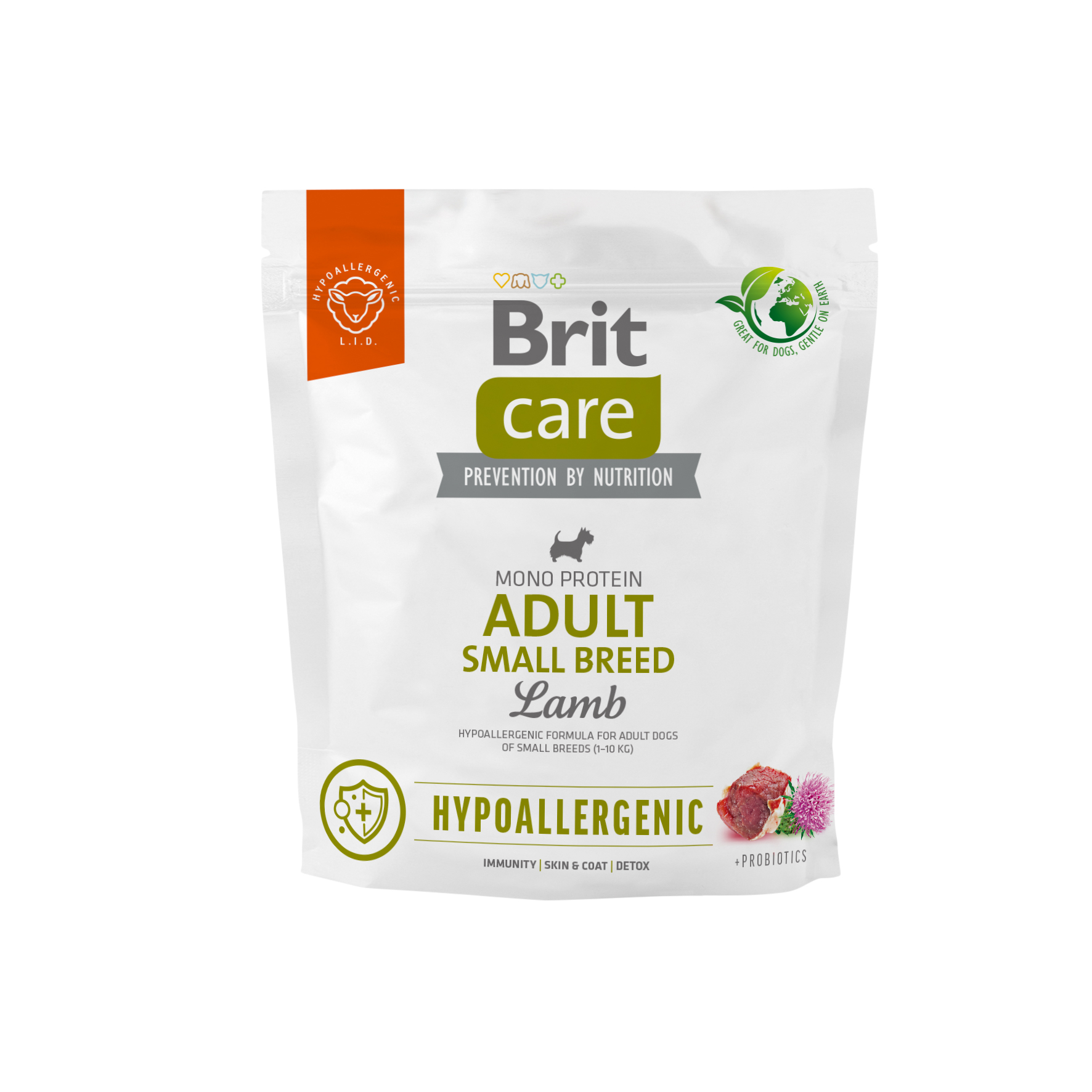Brit Care Hypoallergenic Small Breed Lamb koeratoit 1kg 1 Brit Care Hypoallergenic Small Breed Lamb koeratoit 1kg