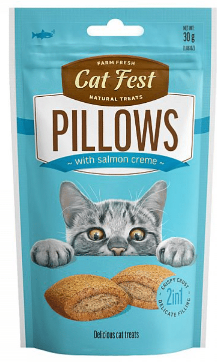 CatFest Padjakesed lõhepüreega kassidele, 30g 1 CatFest Padjakesed lõhepüreega kassidele, 30g