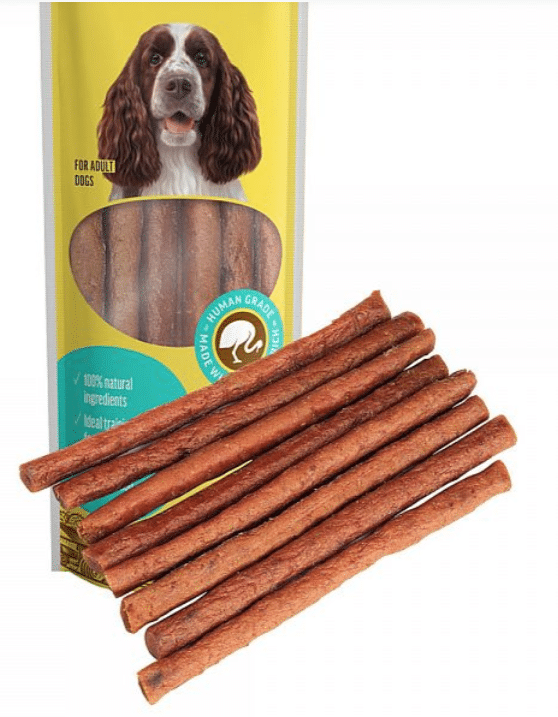 DogFest Jaanalinnuliha pulgad kõikidele koertele 45g 2 DogFest Jaanalinnuliha pulgad kõikidele koertele 45g - Pilt 2