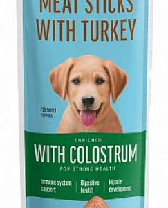 DogFest Kalkuniliha pulgad ternespiimaga kutsikatele 45g