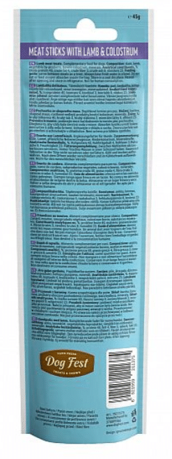 DogFest Talleliha pulgad ternespiimaga kutsikatele 45g 2 DogFest Talleliha pulgad ternespiimaga kutsikatele 45g - Pilt 2