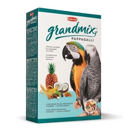 PD LINDUDE TÄISSÖÖT GRANDMIX PAPPAGALLI SUUR PAPAGOI 600G 1 PD LINDUDE TÄISSÖÖT GRANDMIX PAPPAGALLI SUUR PAPAGOI 600G