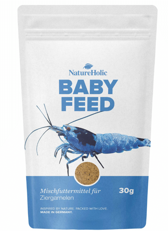 NatureHolic Babyfeed kasvatamiseks mõeldud krevetitoit 30g 1 NatureHolic Babyfeed kasvatamiseks mõeldud krevetitoit 30g