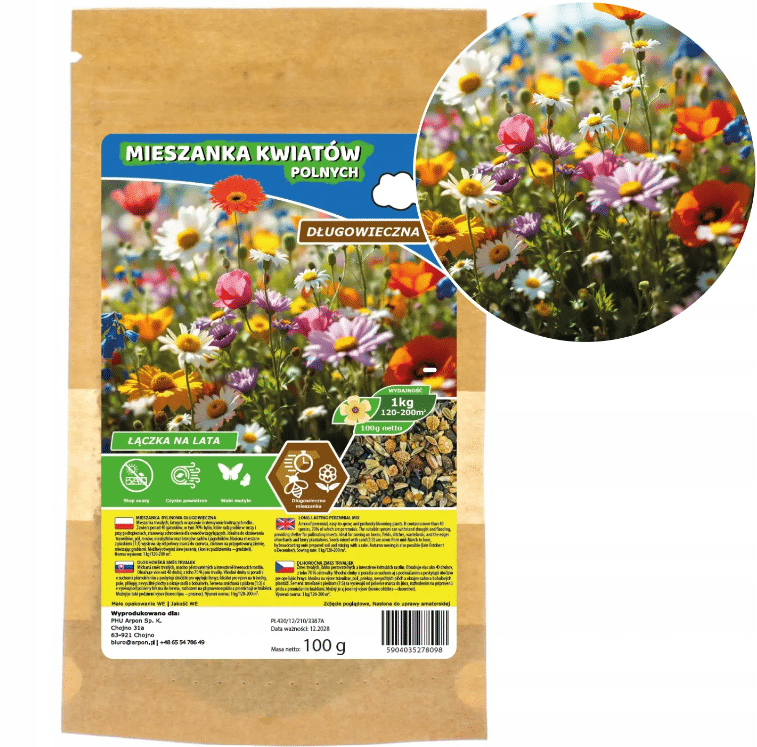 Lilleniidu pikaealised püsilillede segu 100g 1 Lilleniidu pikaealised püsilillede segu