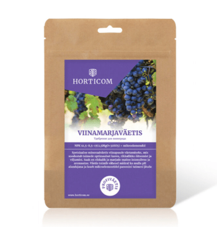 Viinamarjade kastmisväetis Horticom 300g 1 Viinamarjade kastmisväetis Horticom 300g