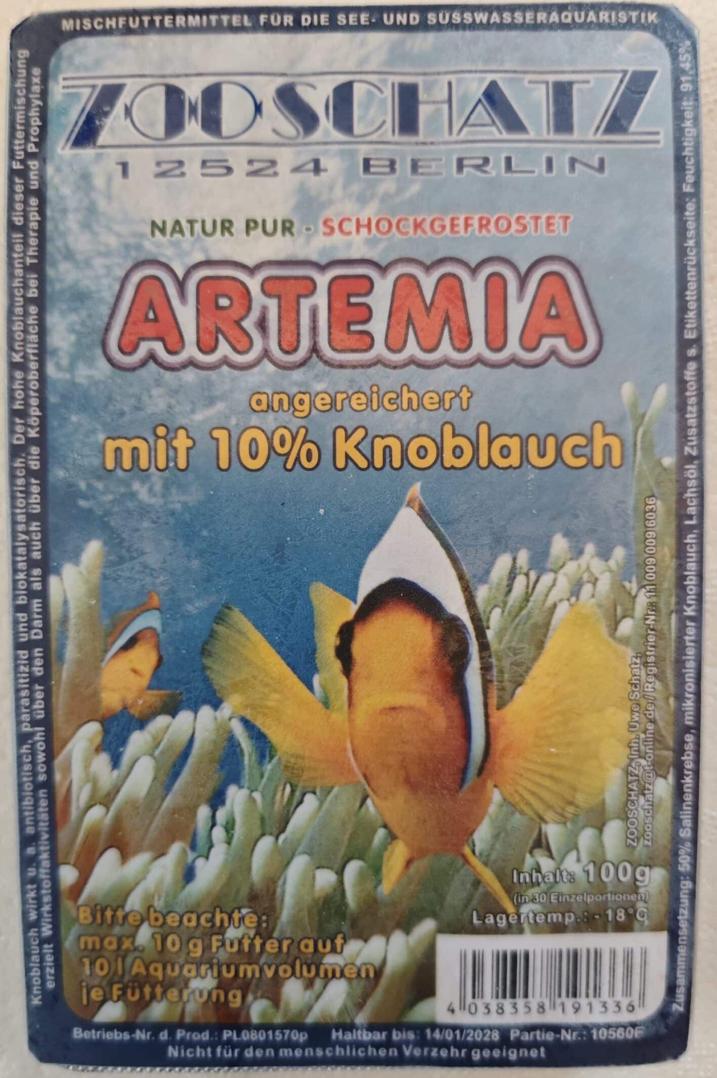 Artemia 100g 1 Artemia 100g
