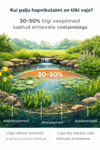 Tiigi substraat 4 Kui palju hapnikutaimi on tiiki vaja