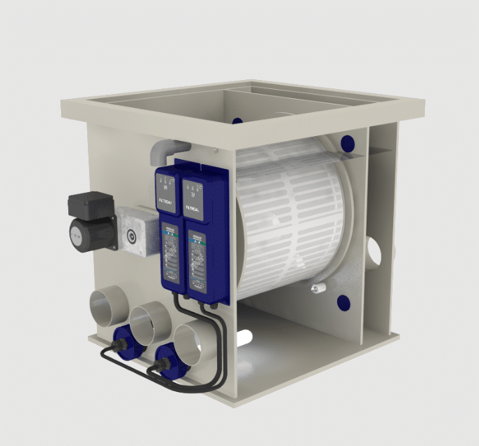 Filtreau trummelfilter 50XL 2 Filtreau trummelfilter 50XL - Pilt 2