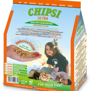 Chipsi Ultra puidugraanulid 10L 4,3kg