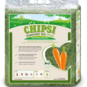 Chipsi Sunshine Bio Nature + Carrot hein 0,6kg