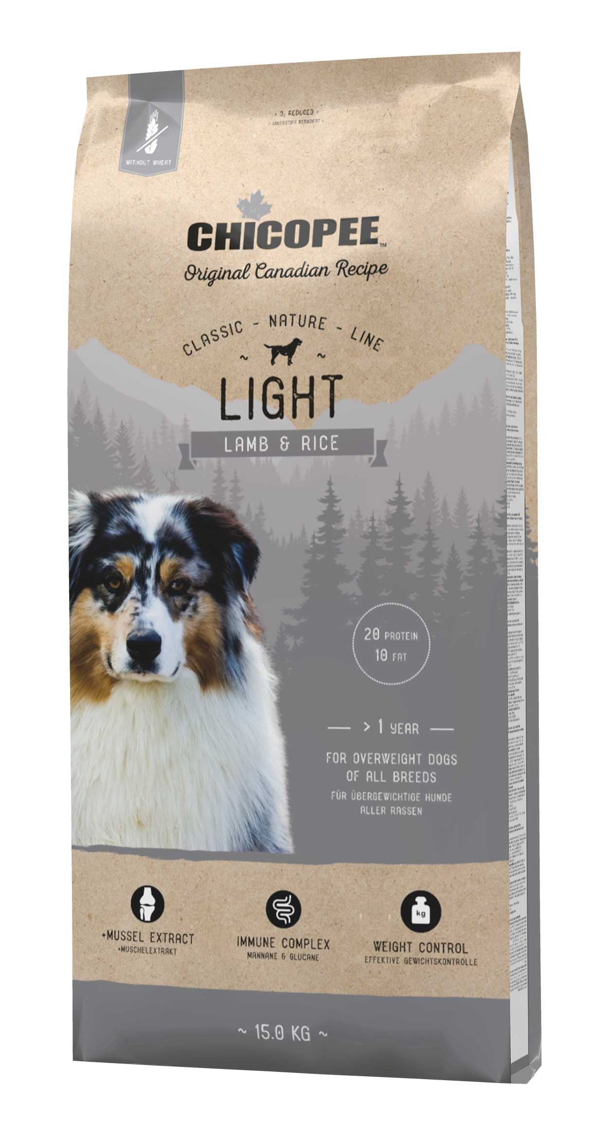 Chicopee CNL Light Lamb & Rice koeratoit 15kg 1 Chicopee CNL Light Lamb & Rice koeratoit 15kg