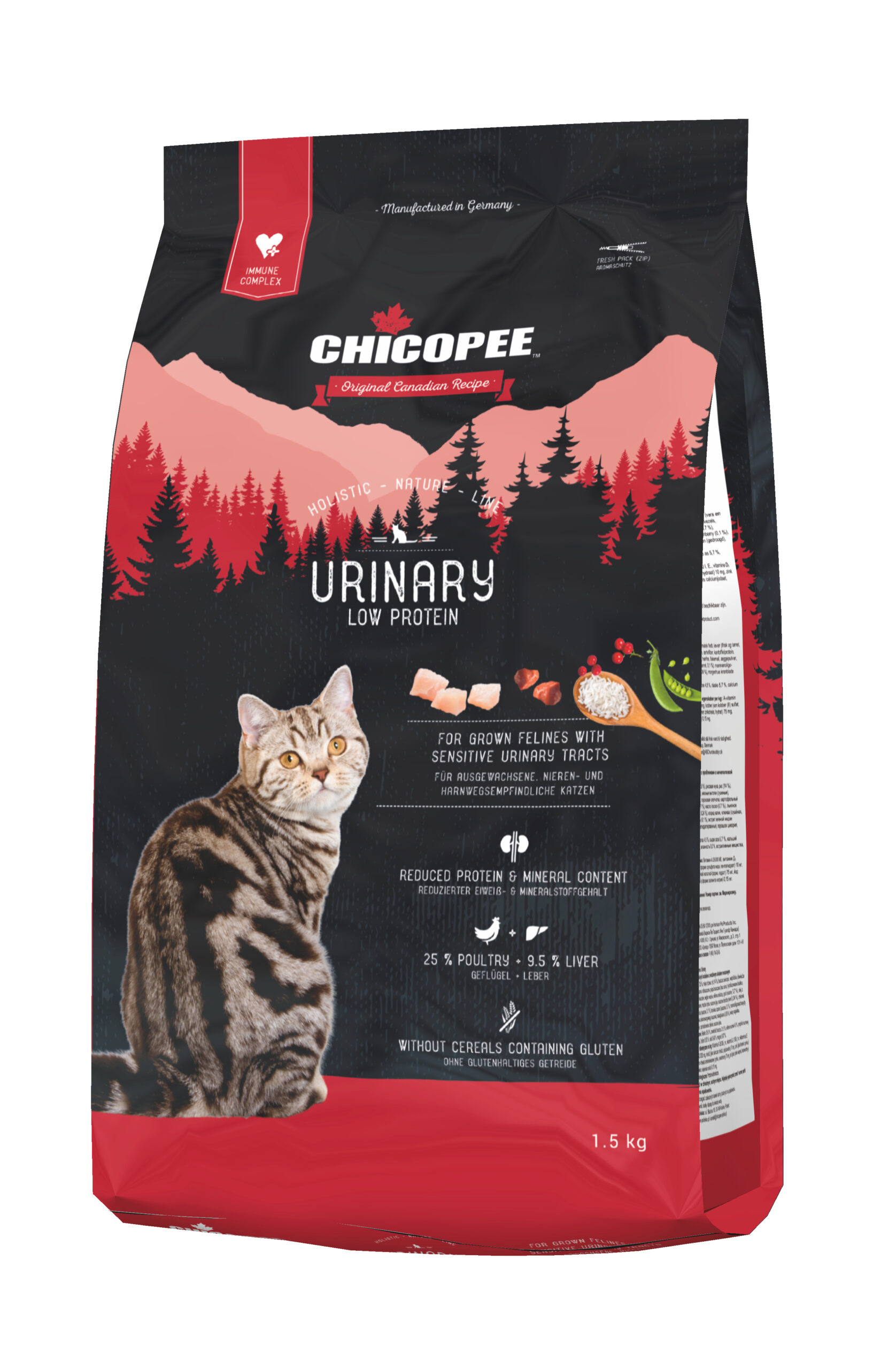 Chicopee HNL Urinary kassitoit 1,5kg 1 Chicopee HNL Urinary kassitoit 1,5kg