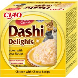 Inaba Dashi Delights Chicken with Cheese konserv kassile 70g