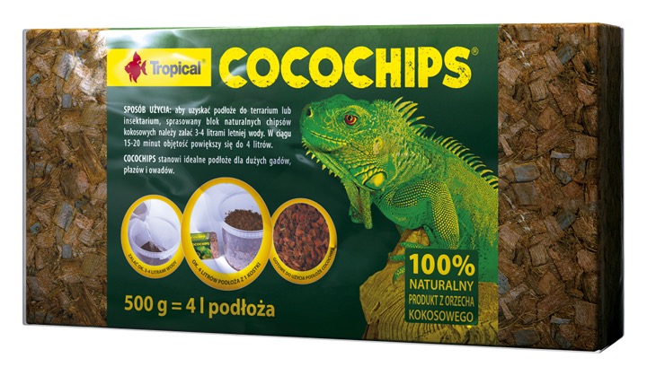 Tropical Cocochips kookoskiust allapanu 500g 1 Tropical Cocochips kookoskiust allapanu 500g